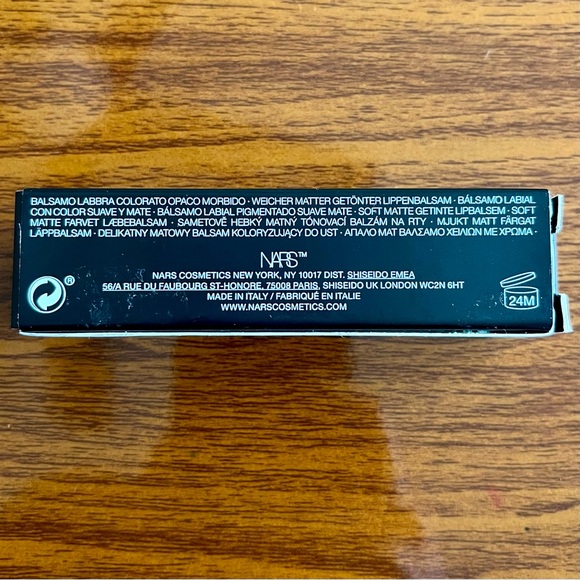 NARS Intimate Soft Matte Tinted Lip Balm Lipstick 0.09oz/2.8g NIB - Picture 5 of 8